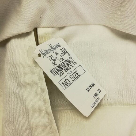 NWT Brioni Dress Pants Super 140s Wool Cannes Pleated Cuffed Tan Mens 38x31 Flaw - Picture 6 of 13